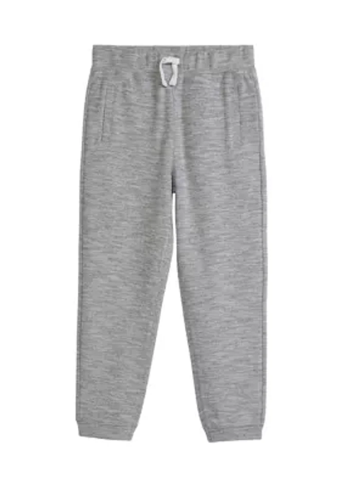 Boys 4-7 Heather Herringbone Joggers