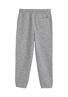 Boys 4-7 Heather Herringbone Joggers