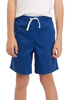 Boys 8-20 Twill Deck Shorts