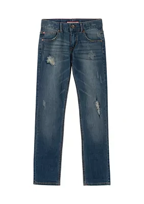 Boys 4-7 Folded Niagra Regular Stretch Revolution Jeans