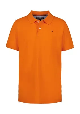 Boys 4-7 Solid Stretch Ivy Polo Shirt