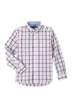 Boys 8-20 Samuel Plaid Woven Shirt