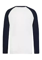 Boys 8-20 Long Raglan Sleeve T-Shirt