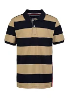 Boys 4-7 Striped Polo Shirt