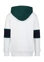 Boys 8-20 Knockout Color Blocked Logo Graphic Hoodie