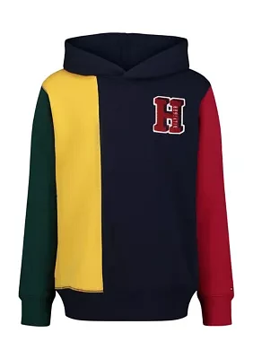 Boys 8-20 Color Blocked Logo Hoodie