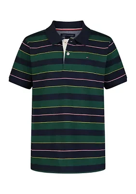 Boys 4-7 Striped Polo Shirt