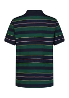 Boys 4-7 Striped Polo Shirt