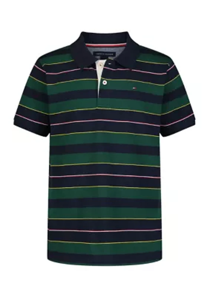 Boys 8-20 Striped Polo Shirt