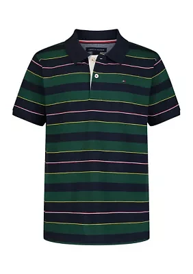 Boys 8-20 Striped Polo Shirt