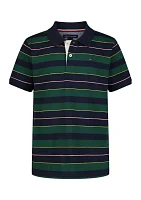 Boys 8-20 Striped Polo Shirt