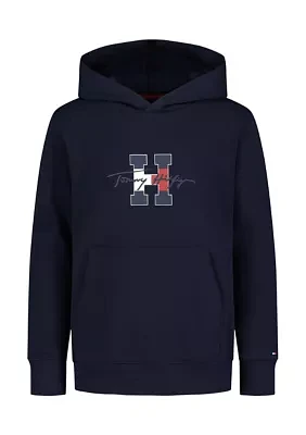 Boys 4-7 Script Pullover Hoodie