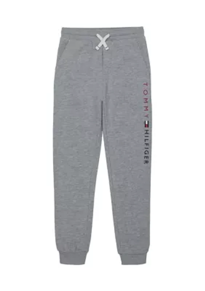 Boys 8-20 Logo Pull On Joggers