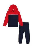 Boys 4-7 2 Piece Fleece Set