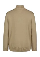 Boys 8-20 Quarter Zip Sweater