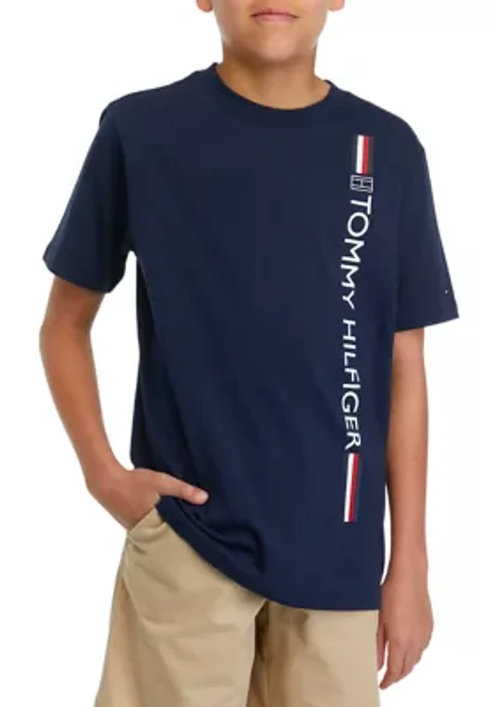 Boys 8-20 Signature Bar Short Sleeve T-Shirt