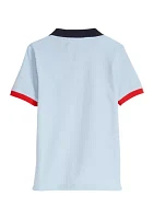 Boys 4-7 Short Sleeve Updated Tomas Polo Knit Shirt