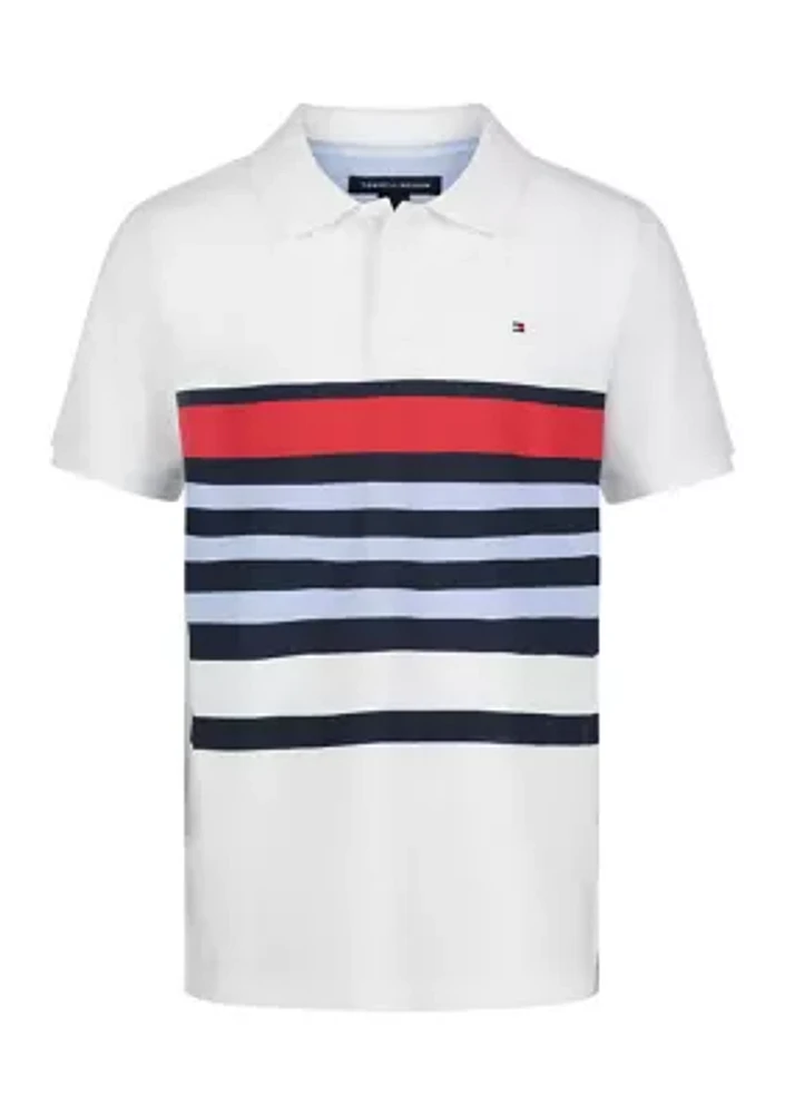 Boys 8-20 Stripe Polo Shirt