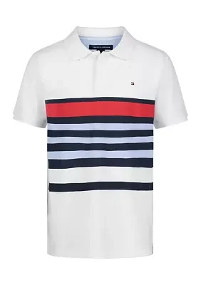 Boys 8-20 Stripe Polo Shirt