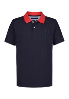 Boys 8-20 Short Sleeve Cotton Polo Shirt