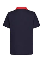 Boys 8-20 Short Sleeve Cotton Polo Shirt