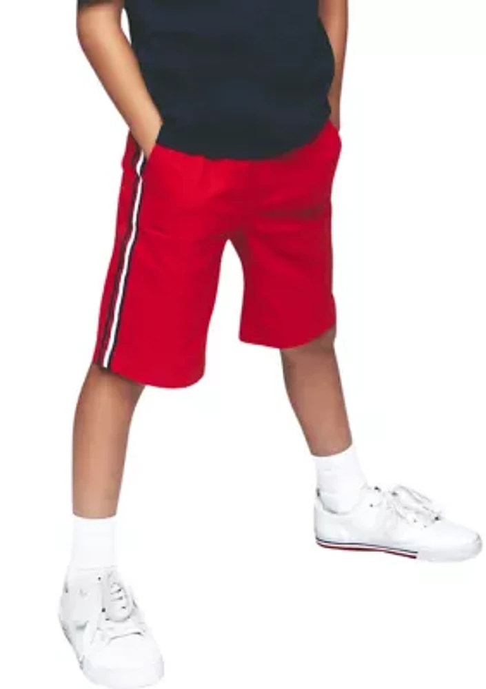 Boys 8-20 Signature Stripe Shorts