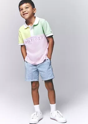 Boys 4-7 Seersucker Shorts