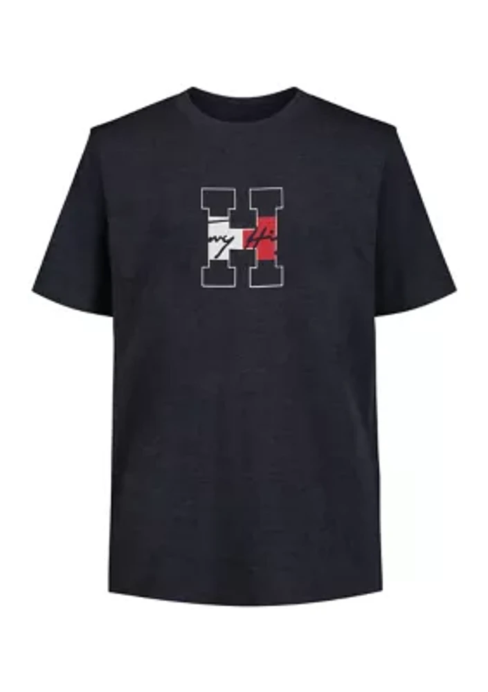 Boys 4-7 Short Sleeve Logo Graphic T-Shirt