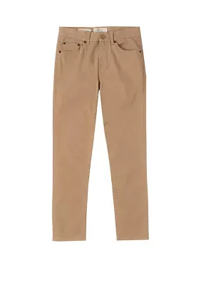 Boys 8-20 5 Pocket Twill Pants