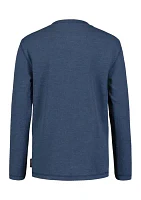 Boys 8-20 Textured Henley T-Shirt