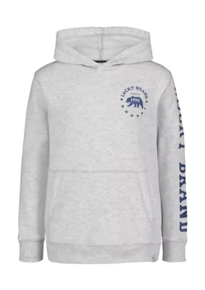 Boys 8-20 Bear Arch Logo Hoodie