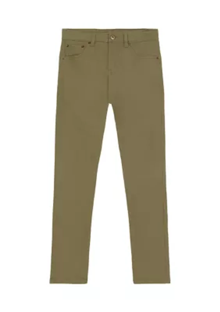 Boys 8-20 5 Pocket Pants