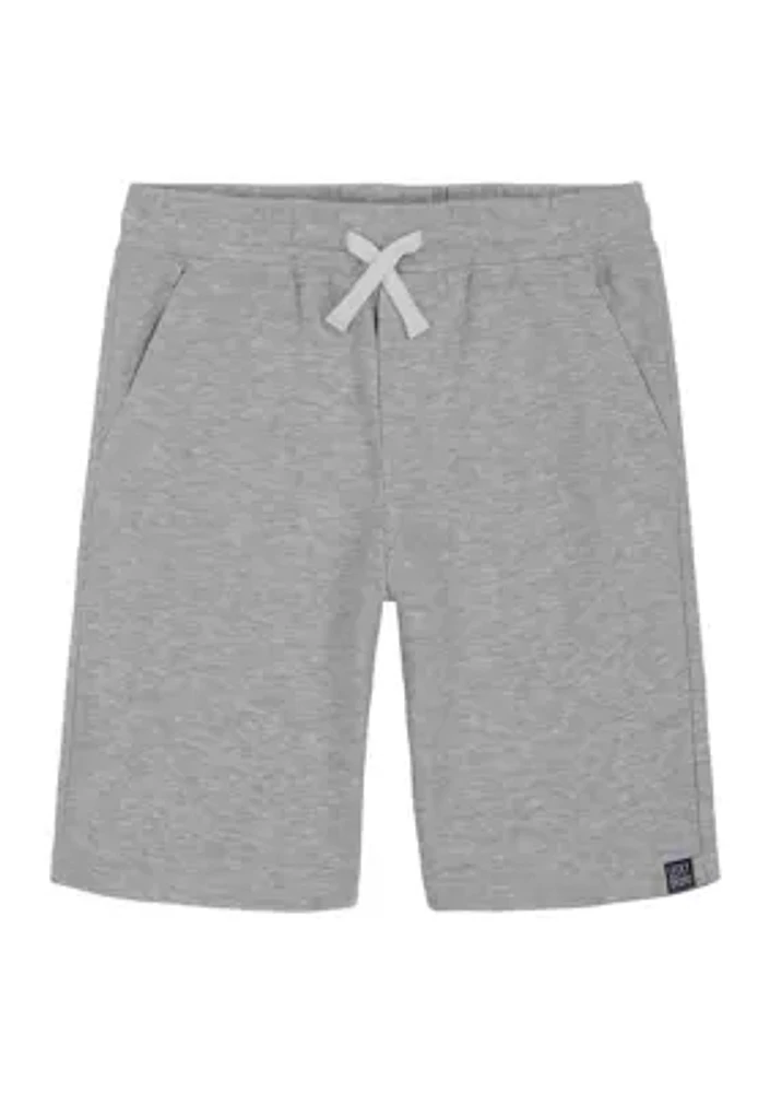 Boys 8-20 Solid Knit Shorts