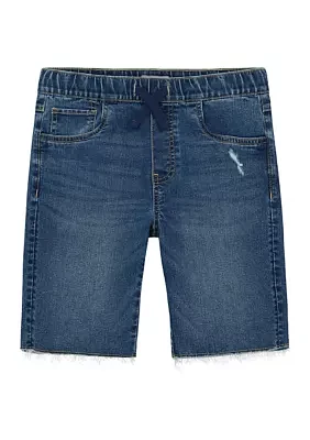 Boys 8-20 Pull On Denim Shorts