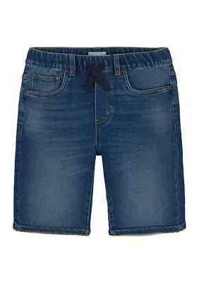 Boys 8-20 Knit Denim Shorts