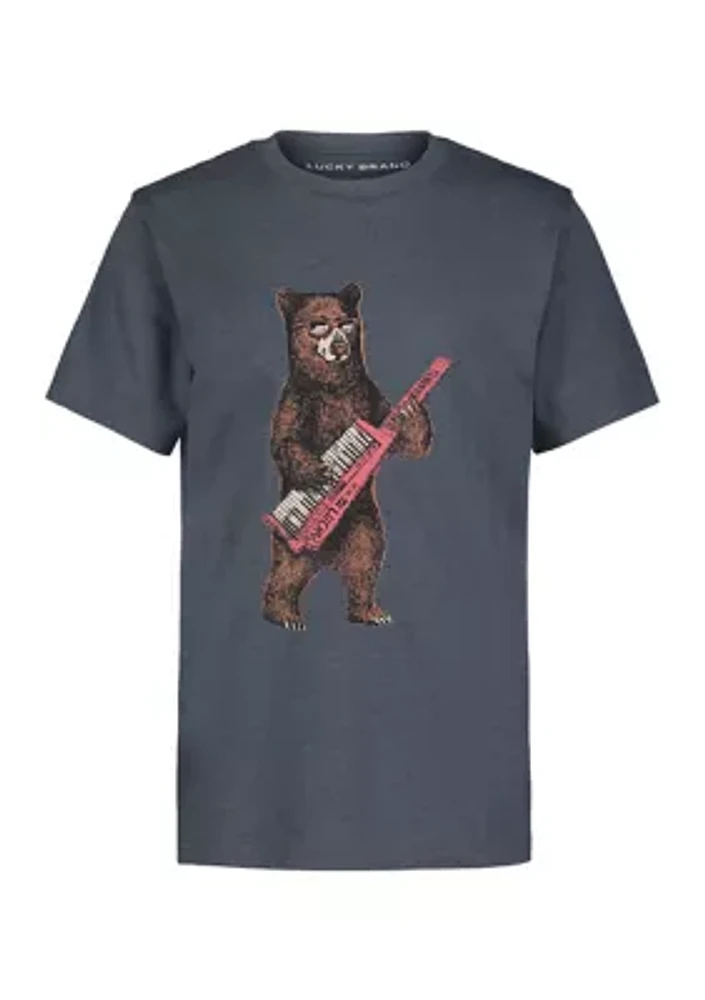 Boys 8 -20 Keytar Bear Graphic T-Shirt