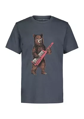 Boys 8 -20 Keytar Bear Graphic T-Shirt