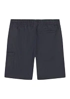 Boys 8-20 Solid Cargo Shorts