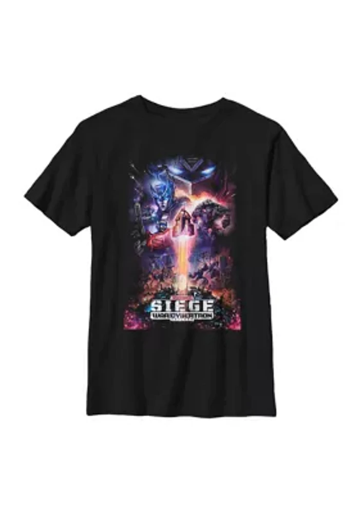 Boys 4-7  Siege Poster Graphic T-Shirt