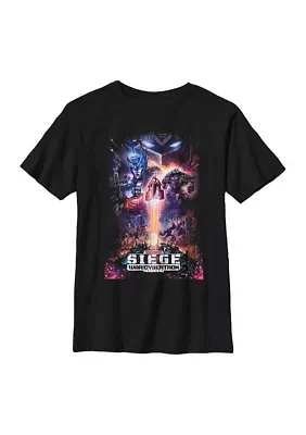 Boys 4-7  Siege Poster Graphic T-Shirt