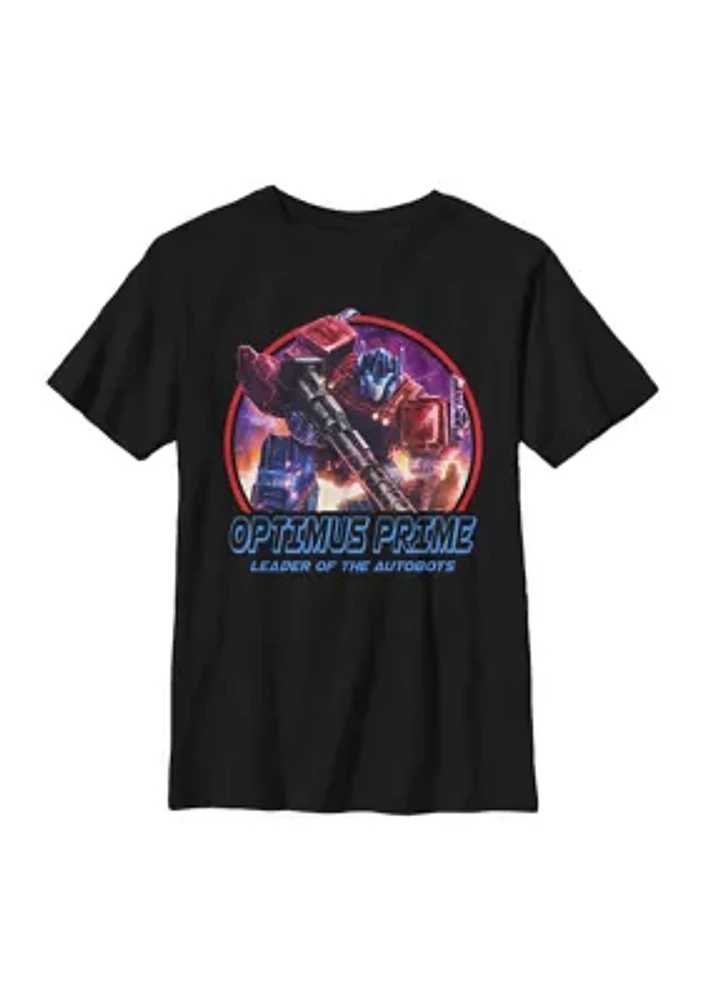 Boys 4-7  Optimus Lockup Graphic T-Shirt