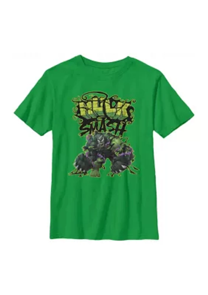 Boys 4-7 Venom Hulk Smash Top