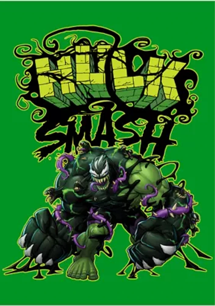 Boys 4-7 Venom Hulk Smash Top