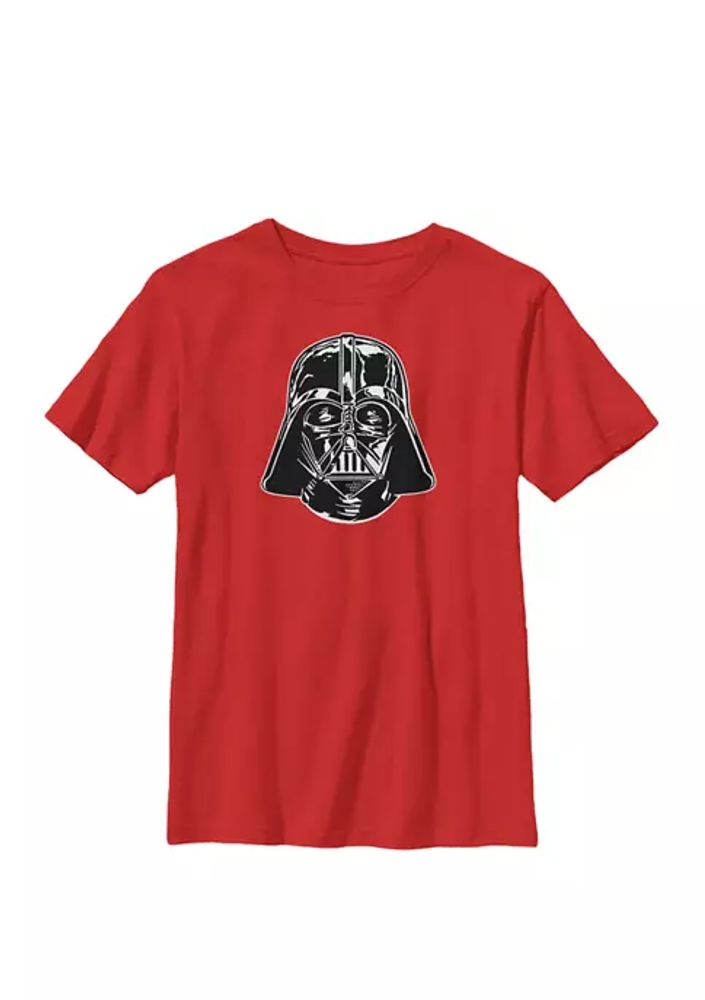 Star Helmet Graphic Tee (Black or Red)