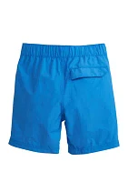 Boys 4-7 Pull On Solid Shorts