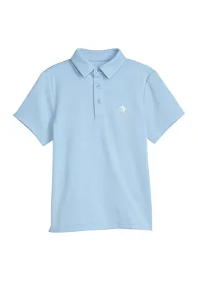 Boys 4-7 Short Sleeve Fishing Polo Shirt