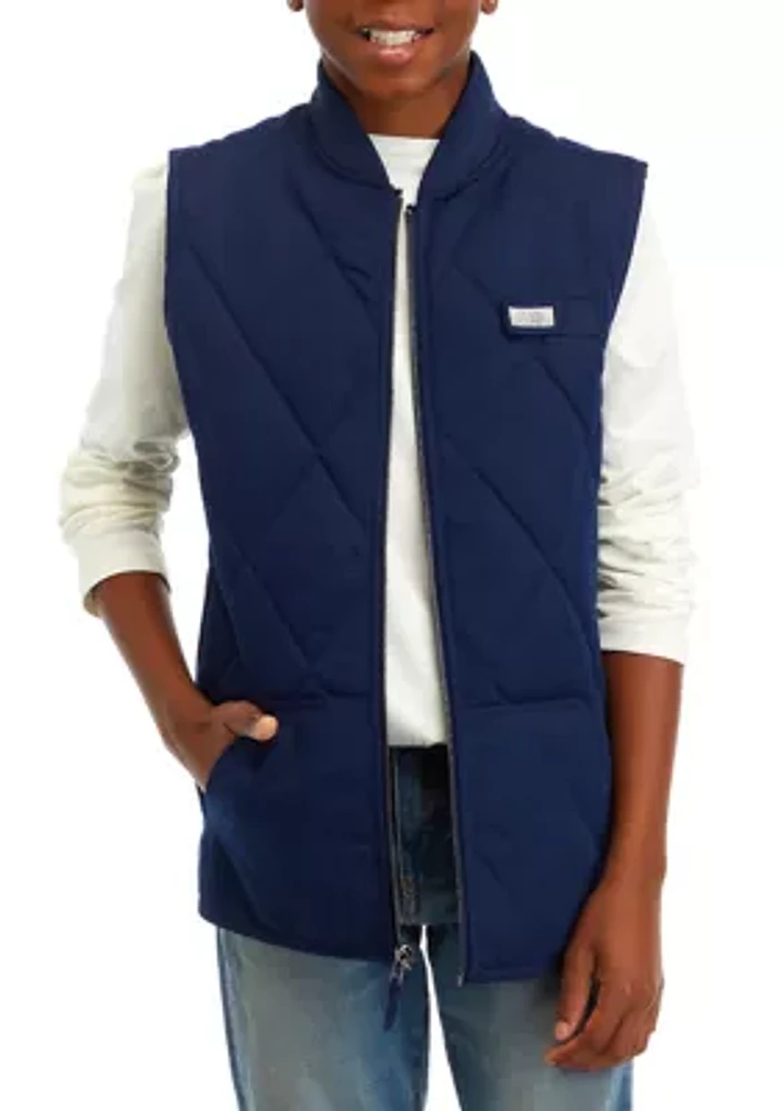 Boys 8-20 Quilted Vest