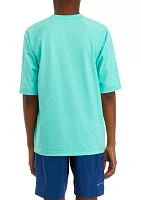 Boys 8-20 Short Sleeve Rash Guard