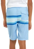 Boys 8-20 Printed Swim Trunks