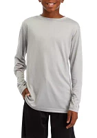 Boys 8-20 Long Sleeve Crew Neck T-Shirt